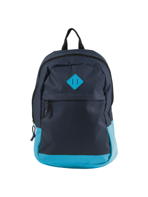 600D Backpack With Zippered Front Pocket